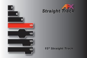 AFX Track Straight-15"pr.
